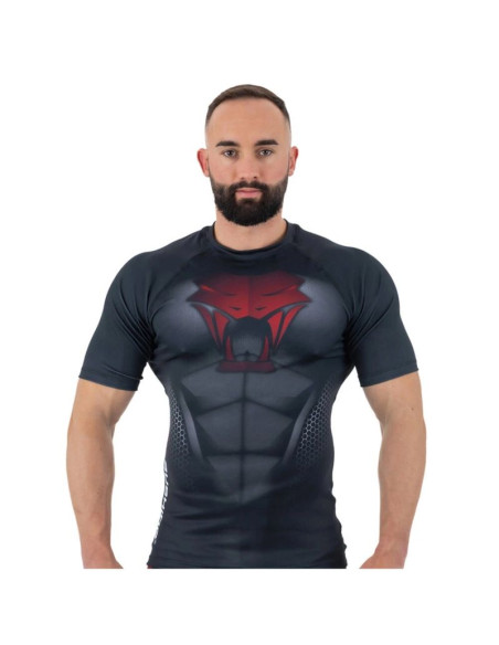 Koszulka kompresyjna "snake" typu rashguard powstała z materiału dbx more dry  m