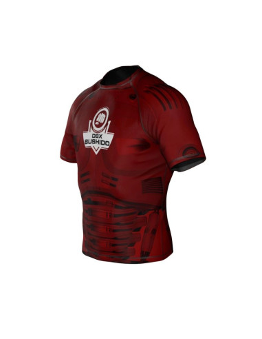 Koszulka kompresyjna "cyborg" typu rashguard powstała z materiału dbx more dry  m