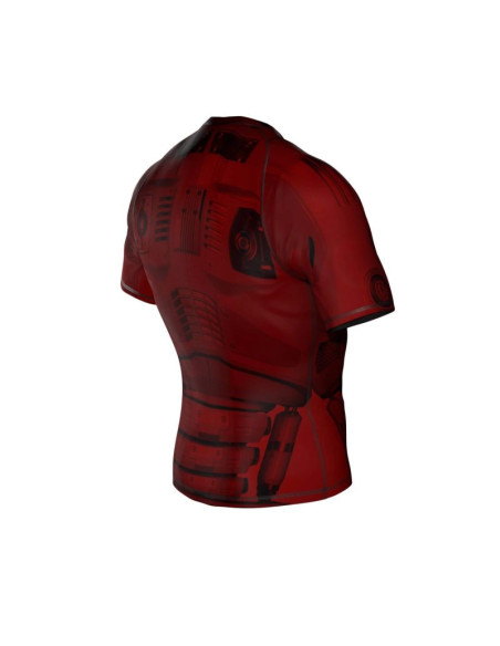 Koszulka kompresyjna "cyborg" typu rashguard powstała z materiału dbx more dry  m