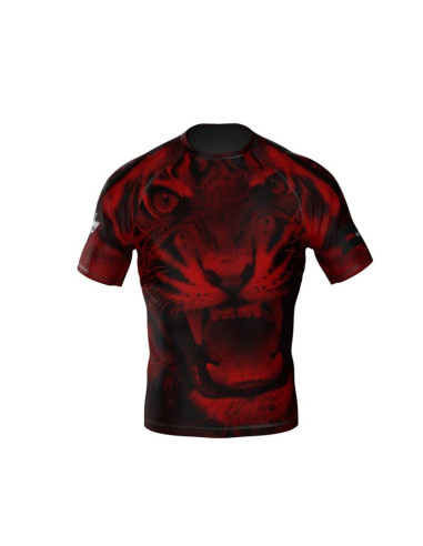 Koszulka kompresyjna "leone" typu rashguard powstała z materiału dbx more dry  m