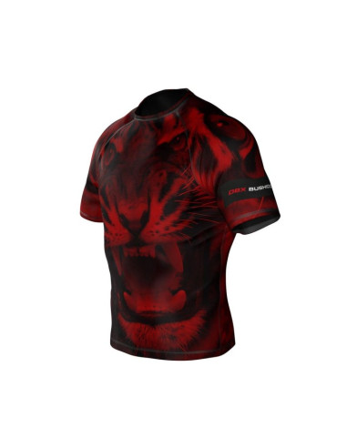 Koszulka kompresyjna "leone" typu rashguard powstała z materiału dbx more dry  m