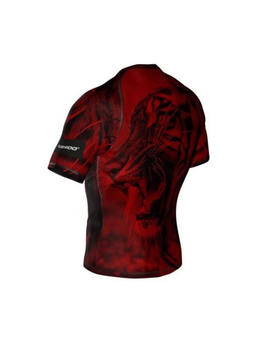 Koszulka kompresyjna "leone" typu rashguard powstała z materiału dbx more dry  m