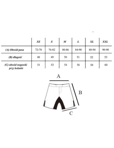 Szorty -  spodenki  treningowe "cyborg" m