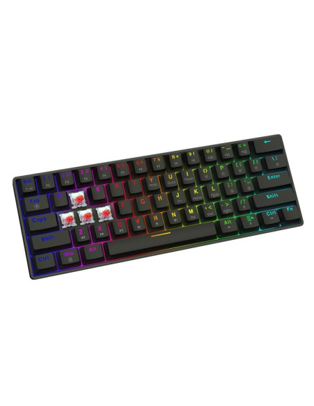 Savio klawiatura mechaniczna blackout x2 outemu red hot swap