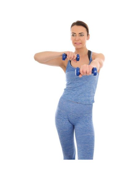 Zestaw hantli vdb 12kg stojak choinka enero fit