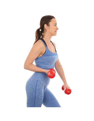 Zestaw hantli vdb 12kg stojak choinka enero fit