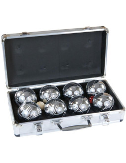 Kule do gry 8szt- boule petanque walizka aluminiowa enero