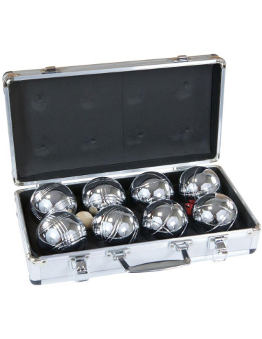 Kule do gry 8szt- boule petanque walizka aluminiowa enero
