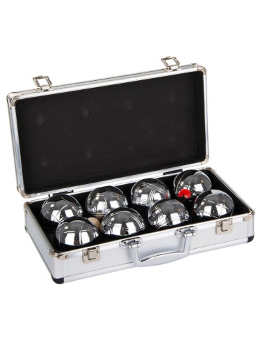 Kule do gry 8szt- boule petanque walizka aluminiowa enero