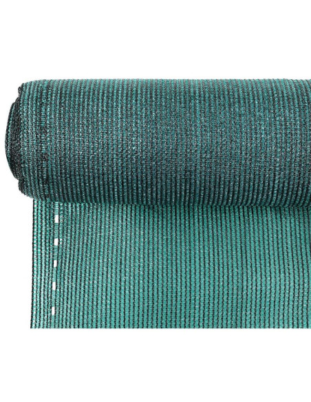 Siatka cieniująca 140g/m2 1.5x25m ciemno zielona