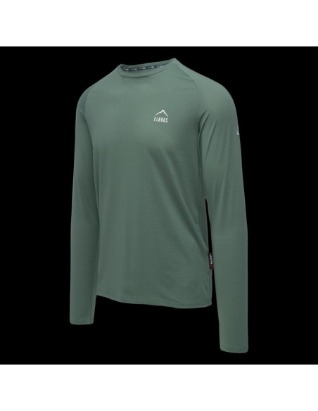 Męska koszulka z długim rękawem eiger polartec