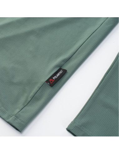 Męska koszulka z długim rękawem eiger polartec