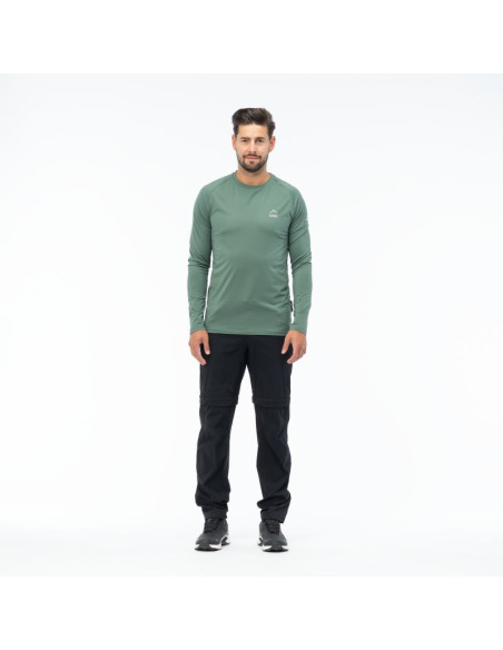 Męska koszulka z długim rękawem eiger polartec