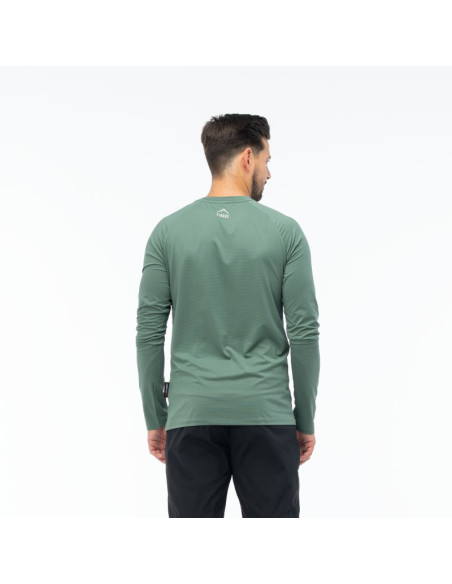 Męska koszulka z długim rękawem eiger polartec