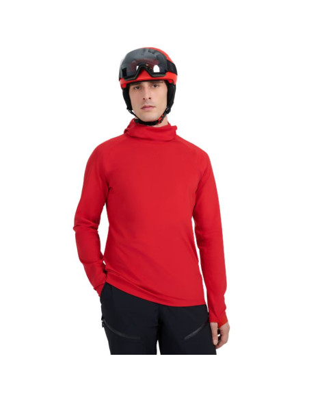 Bluza termoaktywna męska 4f m100 ciemna czerwień 4fwaw25ubrum100 61s