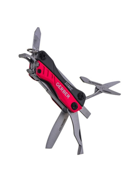 Multitool gerber dime multi-tool red