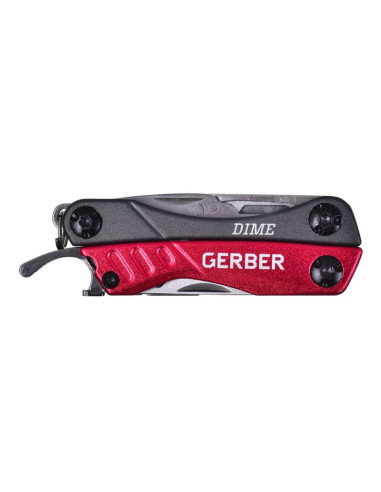 Multitool gerber dime multi-tool red