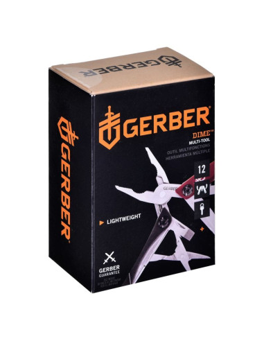 Multitool gerber dime multi-tool red