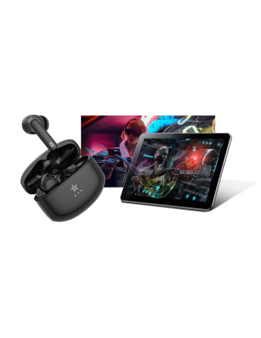 Słuchawki bezprzewodowe giewont realsound pro anc enc gws800-1 czarne