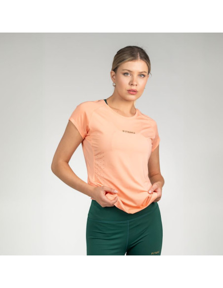 Damska koszulka z krótkim rękawem fiturn w