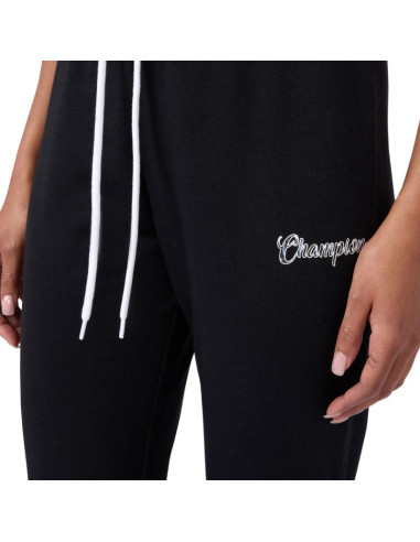 Spodnie damskie champion rib cuff pants czarne 118256 kk001