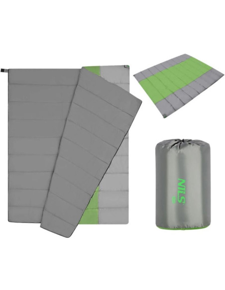 Śpiwór nils camp nc2011 szarozielony