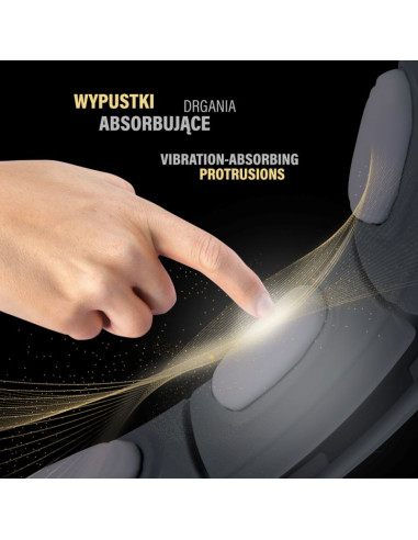 Zestaw hula hop magnetyczny black hhm15 z licznikiem hms + pas wyszczuplający br163 red