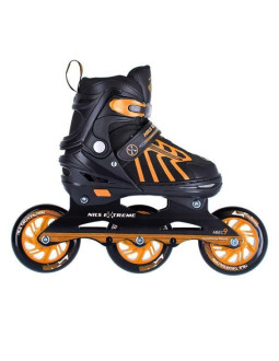 Łyżworolki nils extreme na18812 a pomarańczowe rozm. s (29-33)