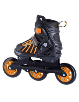 Łyżworolki nils extreme na18812 a pomarańczowe rozm. s (29-33) 2