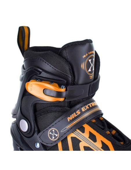 Łyżworolki nils extreme na18812 a pomarańczowe rozm. s (29-33)