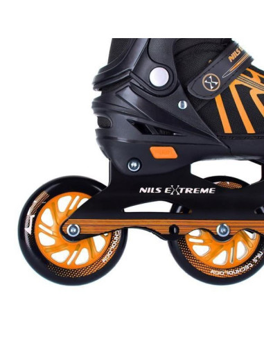 Łyżworolki nils extreme na18812 a pomarańczowe rozm. s (29-33)