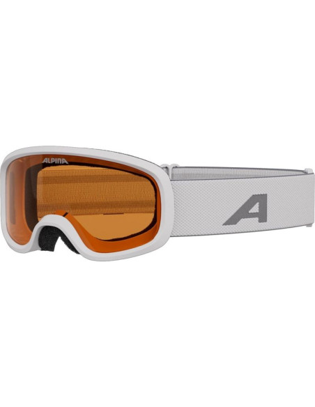 Gogle narciarskie juniorskie alpina piney 2.0 white matt