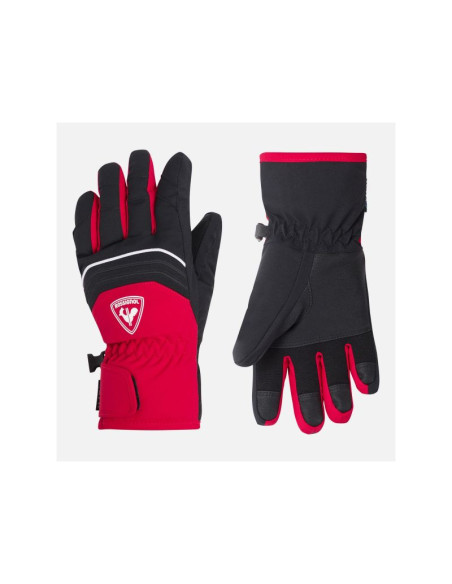 Rękawice rossignol jr tech impr g czerwony