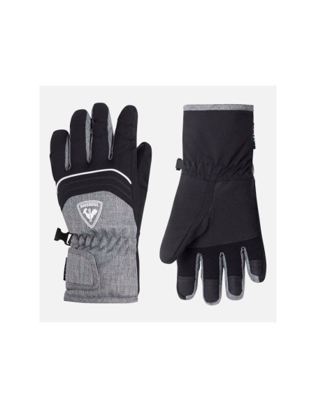 Rękawice rossignol jr tech impr g szary
