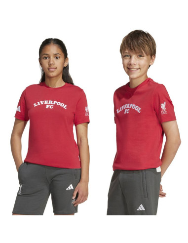 Koszulka adidas liverpool fc tee junior jw7878