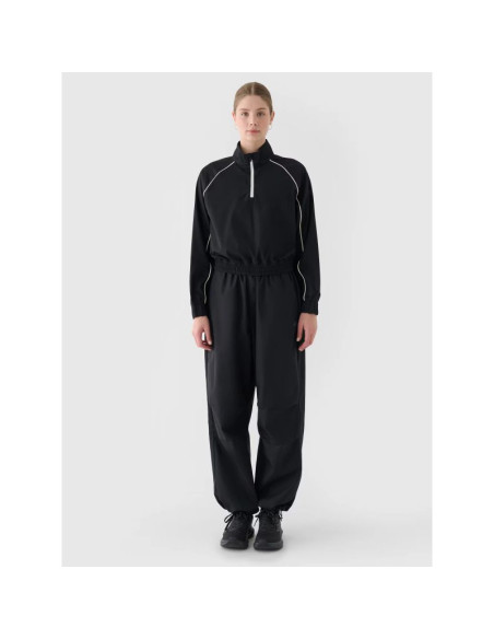 Kurtka przejściowa cropped ze stójką damska 4f 4frss24ttjaf0886-20s