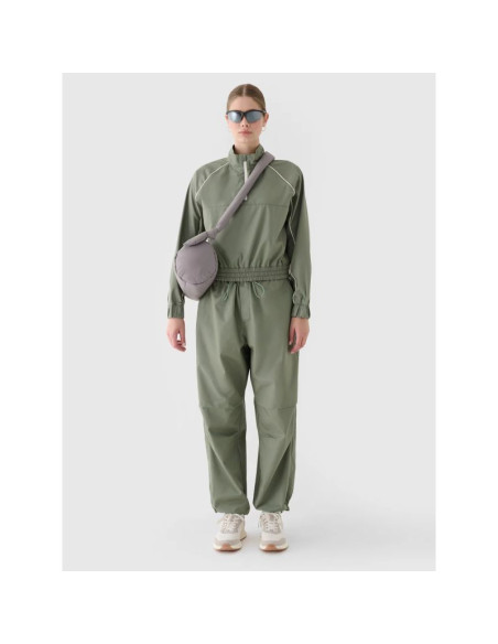 Kurtka przejściowa cropped ze stójką damska 4f 4frss24ttjaf0886-44s