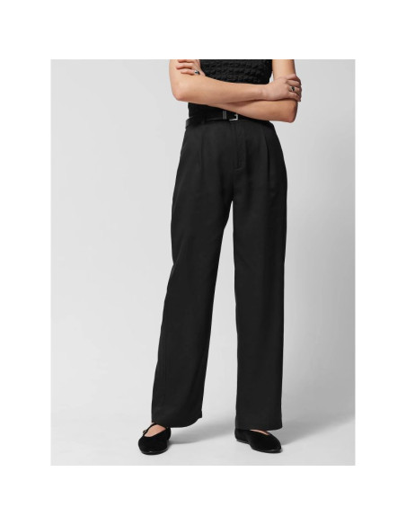 Spodnie tkaninowe z lyocellu damskie outhorn othwss24ttrof725-20s