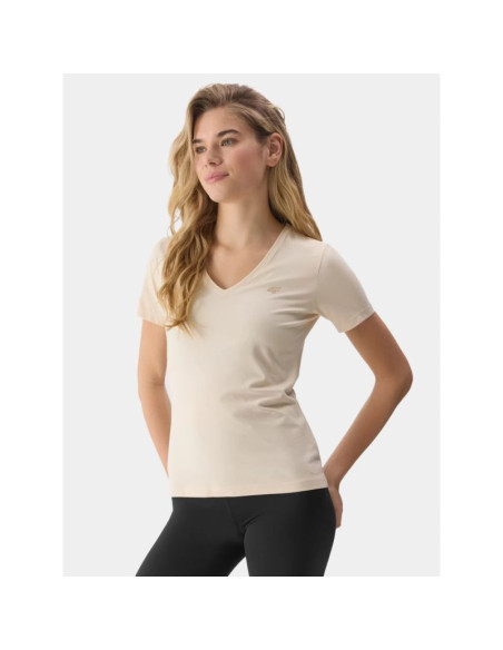 T-shirt damski (zestaw koszulek 3 szt.) 4f 4fwss25ttshf3098-90s