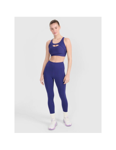 Biustonosz treningowy ze średnim wsparciem damski 4f 4fwss25usbaf150-30s