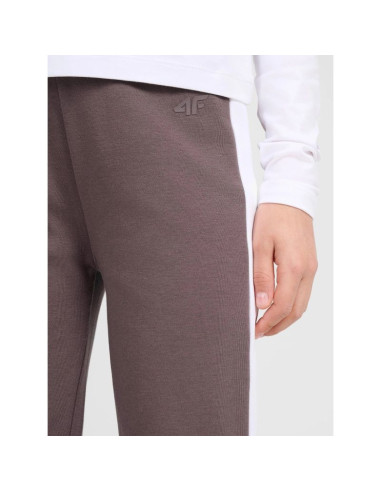 Spodnie dresowe z rozszerzanymi nogawkami dziewczęce 4f 4fjraw25ttrof1599-51s