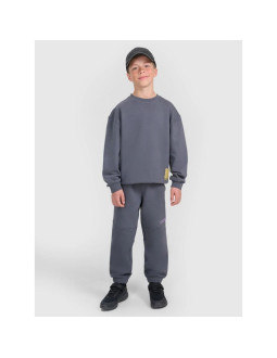 Spodnie dresowe joggery chłopięce 4f 4fjraw25ttrom1605-22s 2