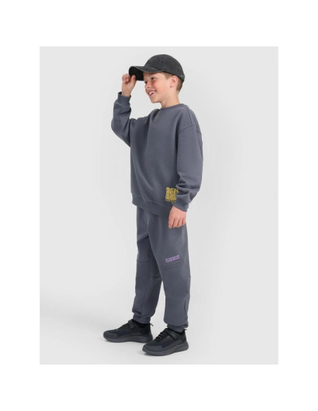 Spodnie dresowe joggery chłopięce 4f 4fjraw25ttrom1605-22s