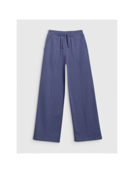 Spodnie dresowe z szerokimi nogawkami dziewczęce 4f 4fjraw25ttrof1598-33s