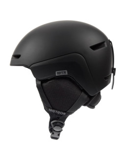 Kask narciarski meteor avalo s 53-55 cm czarny 2