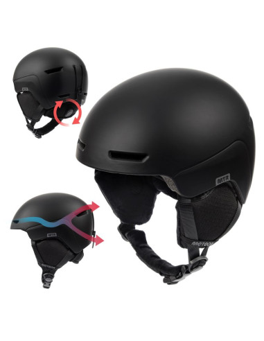Kask narciarski meteor avalo s 53-55 cm czarny