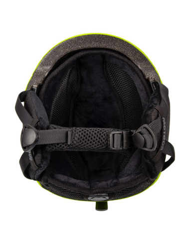 Kask narciarski meteor avalo s 53-55 cm neonowy żółty