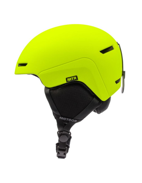 Kask narciarski meteor avalo s 53-55 cm neonowy żółty
