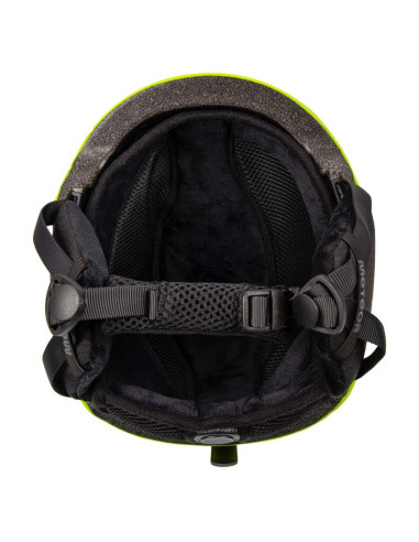 Kask narciarski meteor avalo s 53-55 cm neonowy żółty