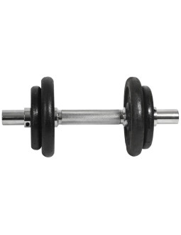 Hantla żeliwna 10 kg best sporting śr 30mm 2